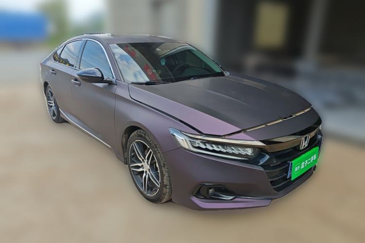 Used Honda Accord 2022 260TURBO Phantom Night · Prestige Edition Front Right 45 Deg