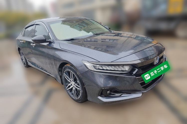 Used Honda Accord 2022 Xing·Hybrid 2.0L Phantom Night·Sharp Intelligence Edition Front Right 45 Deg