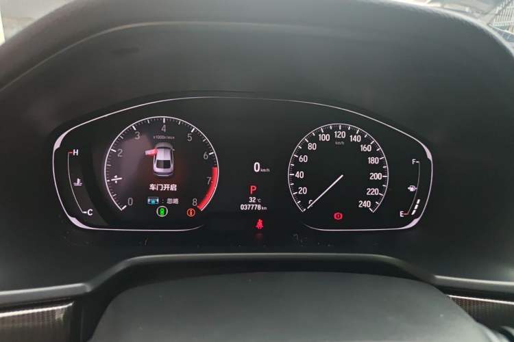 Used Honda Accord 2022 260TURBO Phantom Night · Prestige Edition Instrument Cluster
