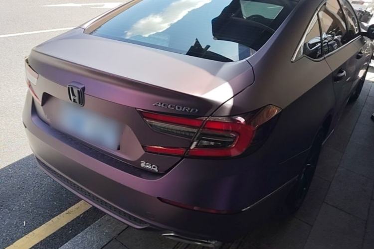 Used Honda Accord 2022 260TURBO Luxury Edition Rear Right 45 Deg