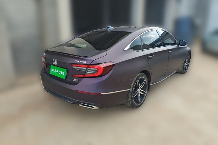 Used Honda Accord 2022 260TURBO Phantom Night · Prestige Edition Rear Right 45 Deg