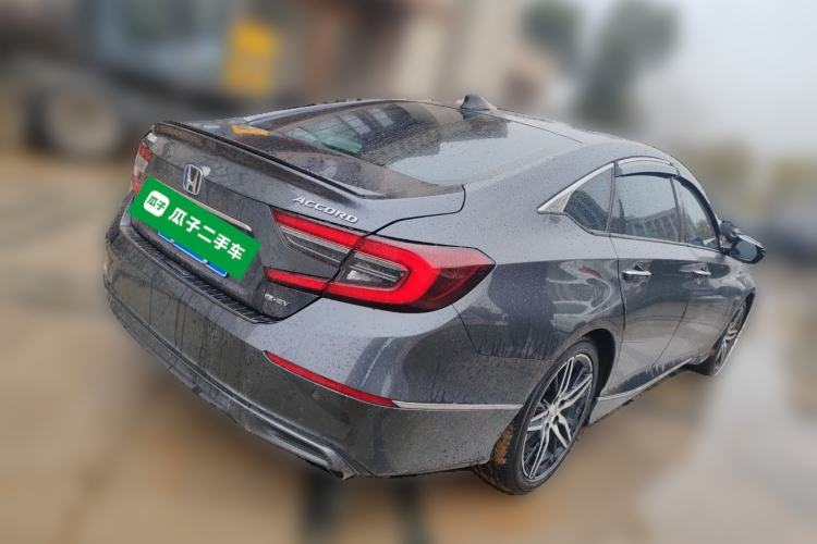 Used Honda Accord 2022 Xing·Hybrid 2.0L Phantom Night·Sharp Intelligence Edition Rear Right 45 Deg