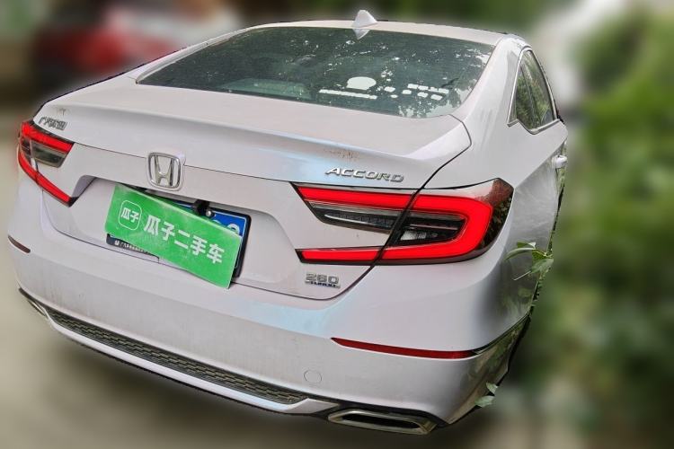 Used Honda Accord 2022 260TURBO Luxury Edition Rear Right 45 Deg
