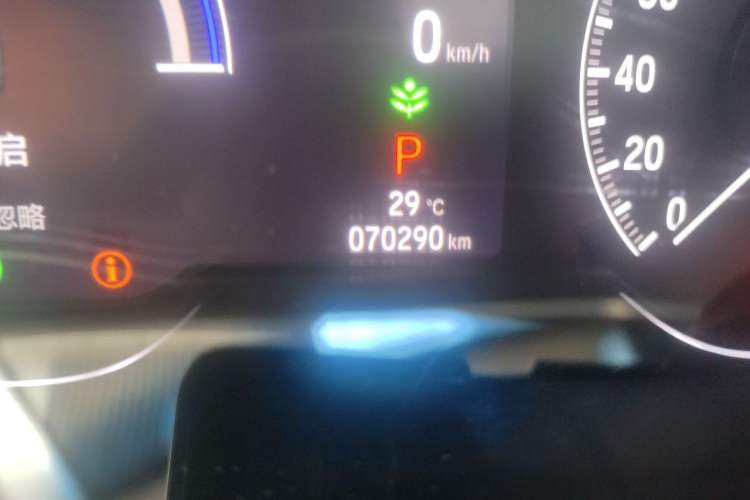 Used Honda Accord 2022 Xing·Hybrid 2.0L Phantom Night·Xing Zun Edition Odometer Close Up