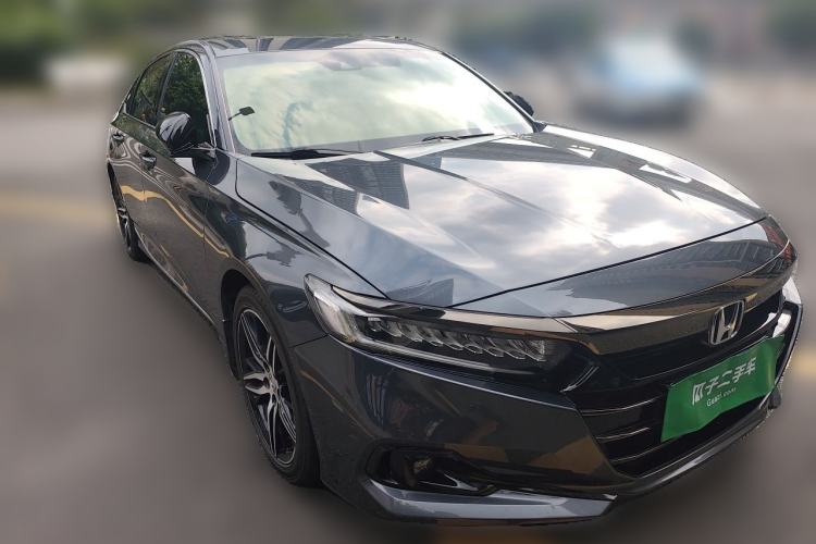 Used Honda Accord 2022 260TURBO Phantom Night · Prestige Edition Front Right 45 Deg