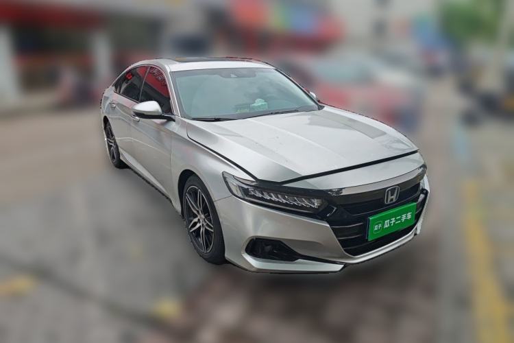 Used Honda Accord 2022 Xing·Hybrid 2.0L Phantom Night·Sharp Intelligence Edition Front Right 45 Deg