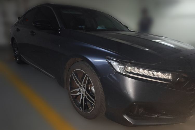 Used Honda Accord 2022 260TURBO Phantom Night · Prestige Edition Front Right 45 Deg