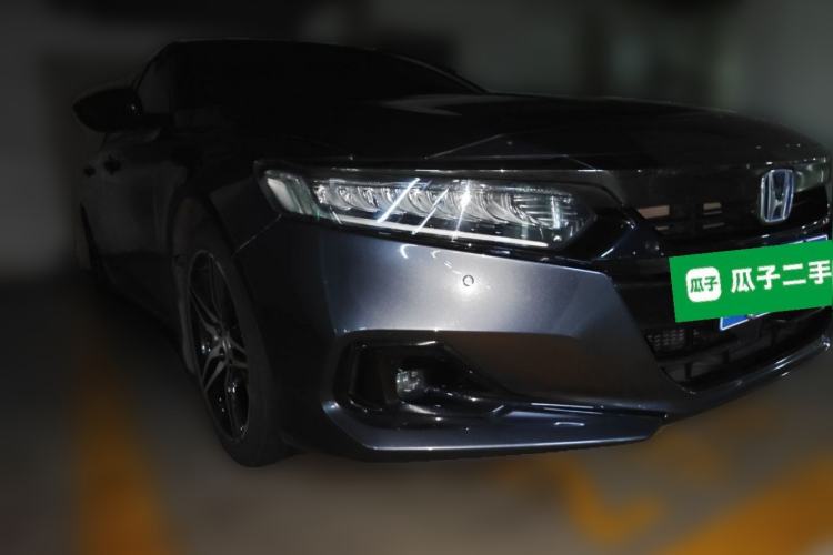 Used Honda Accord 2022 Xing·Hybrid 2.0L Phantom Night·Sharp Intelligence Edition Front Right 45 Deg