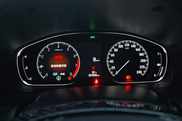 Used Honda Accord 2022 260TURBO Phantom Night · Prestige Edition Instrument Cluster