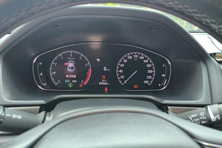 Used Honda Accord 2022 260TURBO Phantom Night · Prestige Edition Instrument Cluster
