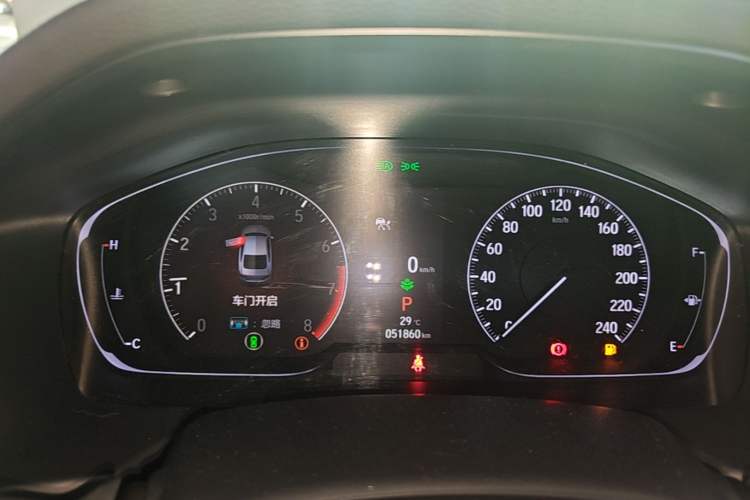 Used Honda Accord 2022 260TURBO Phantom Night · Prestige Edition Instrument Cluster