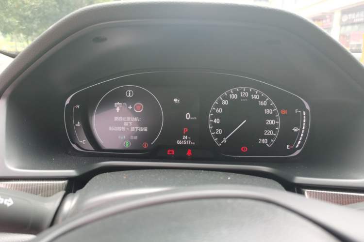 Used Honda Accord 2022 260TURBO Phantom Night · Prestige Edition Instrument Cluster
