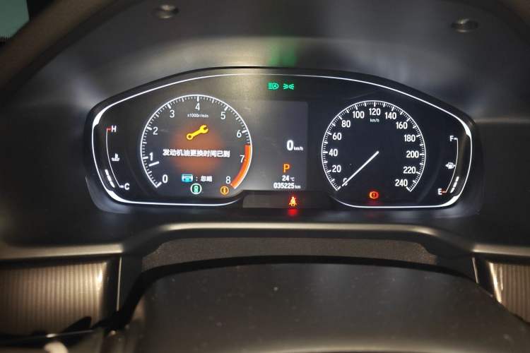 Used Honda Accord 2022 260TURBO Phantom Night · Prestige Edition Instrument Cluster