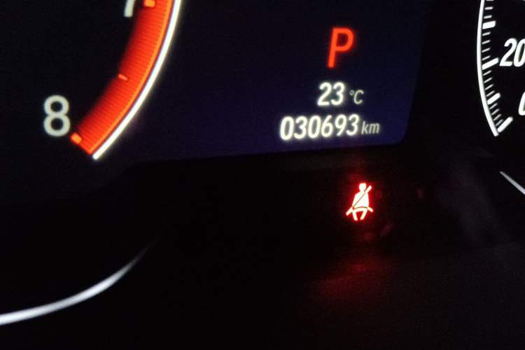 Used Honda Accord 2022 260TURBO Phantom Night · Prestige Edition Odometer Close Up