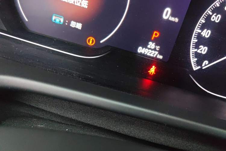 Used Honda Accord 2022 260TURBO Luxury Edition Odometer Close Up