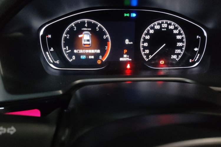 Used Honda Accord 2022 260TURBO Luxury Edition Odometer Close Up