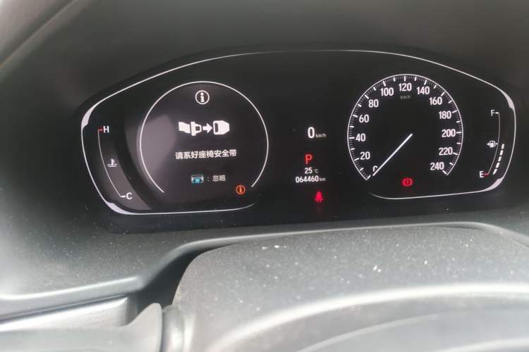 Used Honda Accord 2022 260TURBO Luxury Edition Odometer Close Up