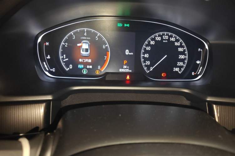 Used Honda Accord 2022 260TURBO Phantom Night · Prestige Edition Odometer Close Up