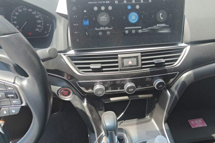 Used Honda Accord 2022 260TURBO Phantom Night · Prestige Edition Audio And AC Panel