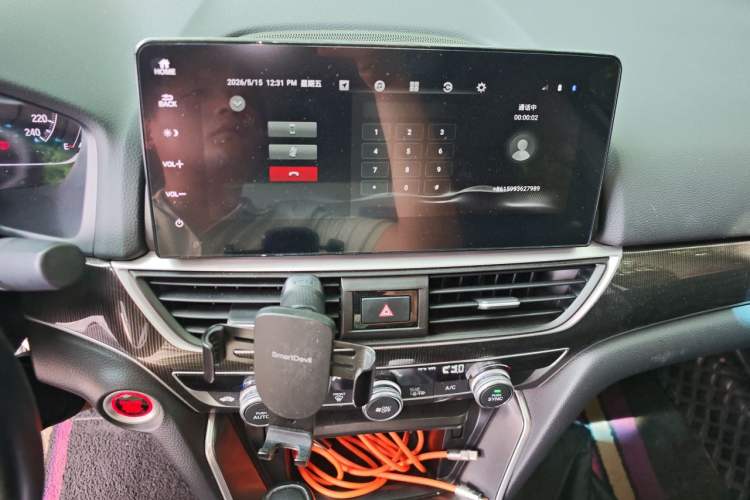 Used Honda Accord 2022 260TURBO Phantom Night · Prestige Edition Audio And AC Panel