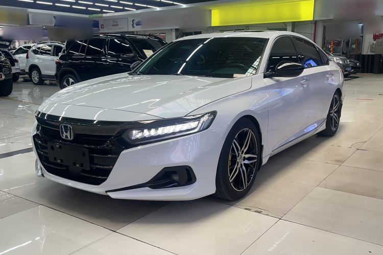 Used Honda Accord 2022 Xing·Hybrid 2.0L Phantom Night·Sharp Intelligence Edition Guazi used car, China used car export, Used car for sale, Used cars, Cheapest cars for sale