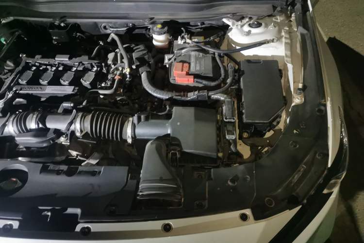 Used Honda Accord 2022 260TURBO Phantom Night · Prestige Edition Engine Bay Left