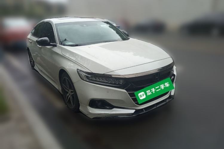 Used Honda Accord 2022 260TURBO Phantom Night · Prestige Edition Front Right 45 Deg