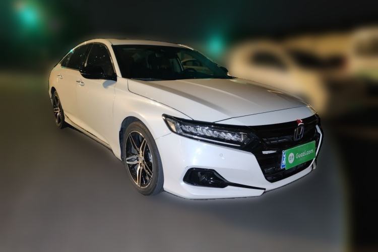 Used Honda Accord 2022 Xing·Hybrid 2.0L Phantom Night·Sharp Intelligence Edition Front Right 45 Deg