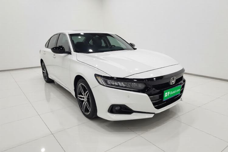 Used Honda Accord 2022 260TURBO Phantom Night · Prestige Edition Front Right 45 Deg