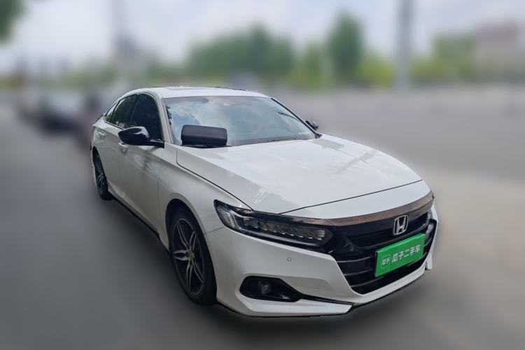 Used Honda Accord 2022 260TURBO Phantom Night · Prestige Edition Front Right 45 Deg