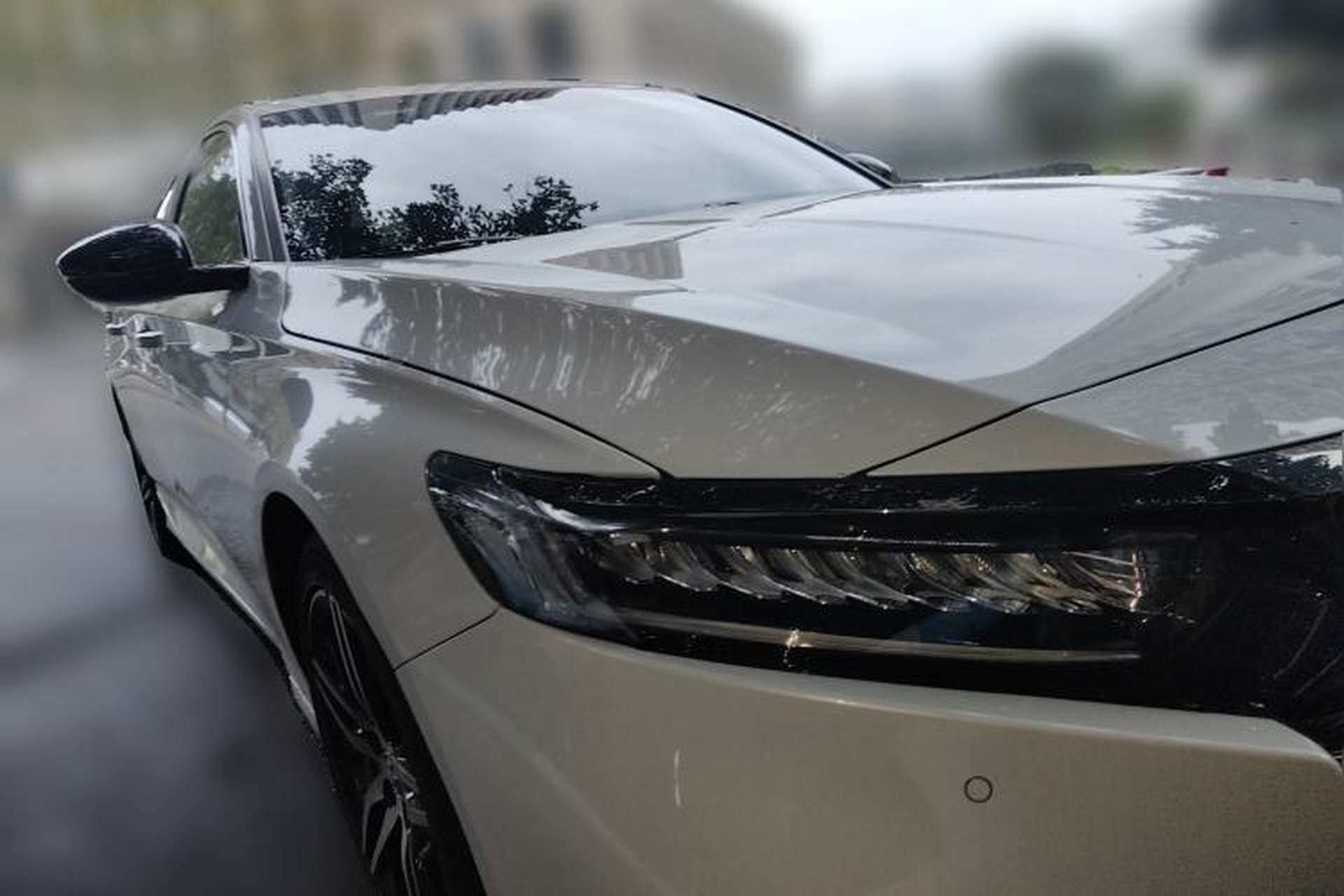 Used Honda Accord 2022 Xing·Hybrid 2.0L Phantom Night·Sharp Intelligence Edition Front Right 45 Deg