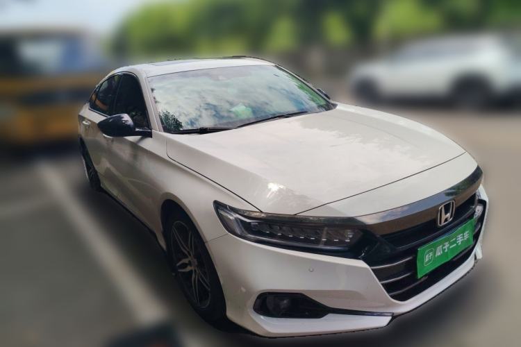 Used Honda Accord 2022 260TURBO Phantom Night · Prestige Edition Front Right 45 Deg