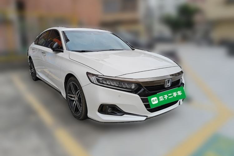 Used Honda Accord 2022 Xing·Hybrid 2.0L Phantom Night·Sharp Intelligence Edition Front Right 45 Deg