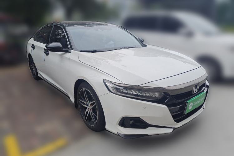 Used Honda Accord 2022 260TURBO Phantom Night · Prestige Edition Front Right 45 Deg