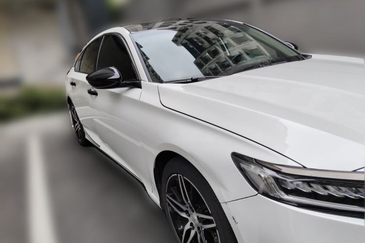 Used Honda Accord 2022 Xing·Hybrid 2.0L Phantom Night·Sharp Intelligence Edition Front Right 45 Deg