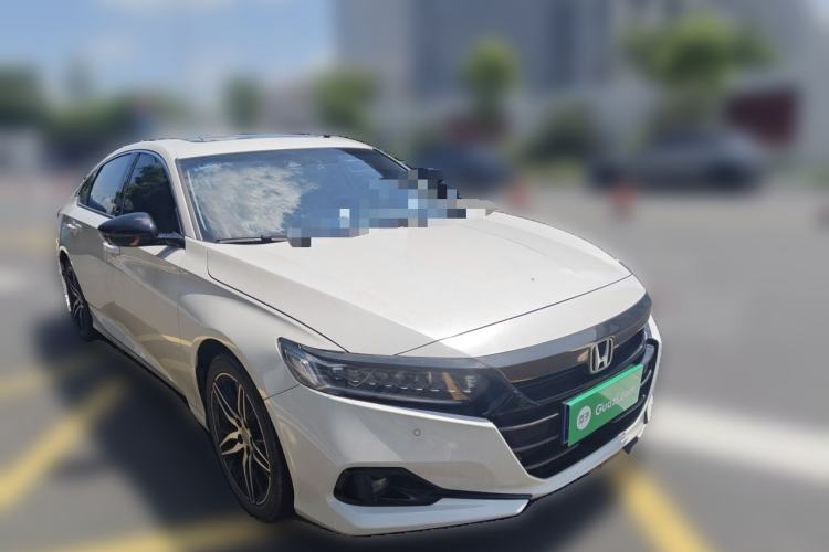 Used Honda Accord 2022 260TURBO Phantom Night · Prestige Edition Front Right 45 Deg
