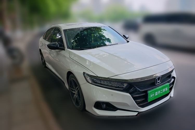 Used Honda Accord 2022 260TURBO Phantom Night · Prestige Edition Front Right 45 Deg
