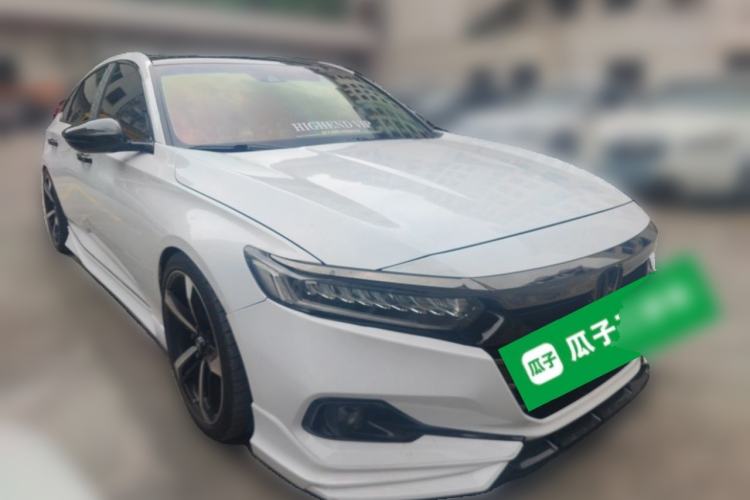 Used Honda Accord 2022 260TURBO Phantom Night · Prestige Edition Front Right 45 Deg