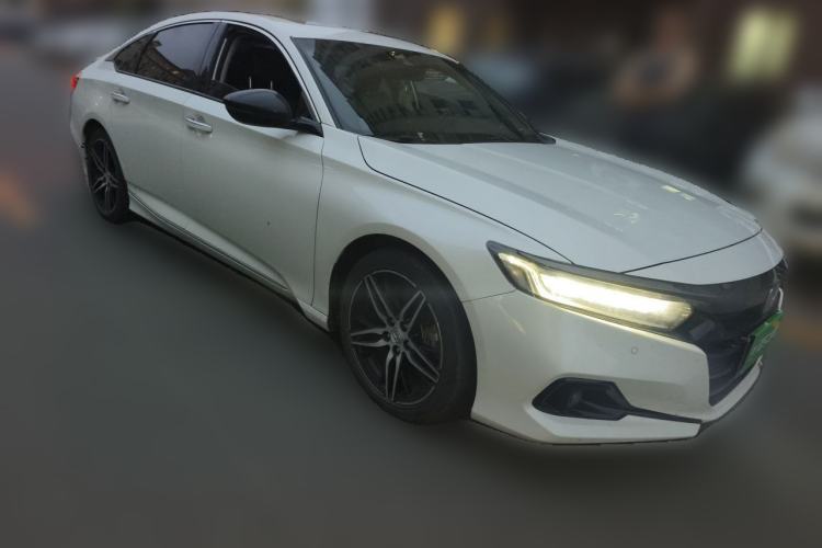 Used Honda Accord 2022 Xing·Hybrid 2.0L Phantom Night·Sharp Intelligence Edition Front Right 45 Deg