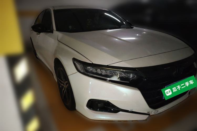Used Honda Accord 2022 Xing·Hybrid 2.0L Phantom Night·Sharp Intelligence Edition Front Right 45 Deg