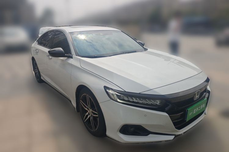 Used Honda Accord 2022 Xing·Hybrid 2.0L Phantom Night·Sharp Intelligence Edition Front Right 45 Deg
