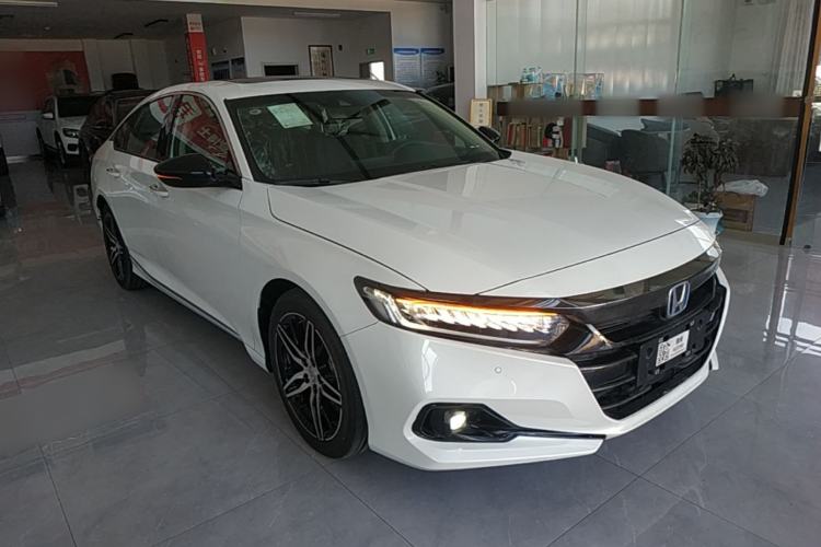 Used Honda Accord 2022 Xing·Hybrid 2.0L Phantom Night·Sharp Intelligence Edition Front Right 45 Deg