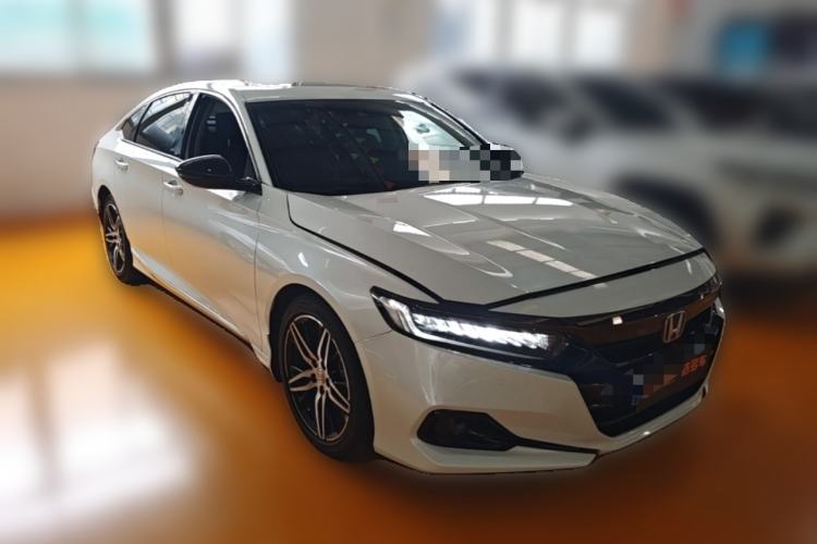 Used Honda Accord 2022 Xing·Hybrid 2.0L Phantom Night·Sharp Intelligence Edition Front Right 45 Deg