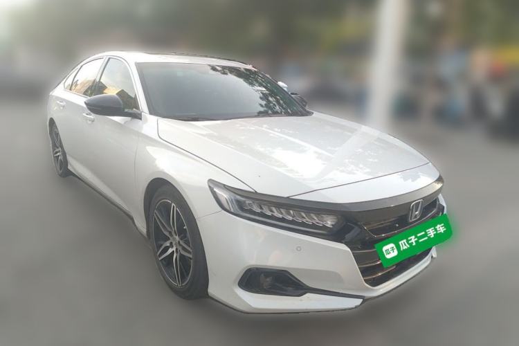 Used Honda Accord 2022 Xing·Hybrid 2.0L Phantom Night·Sharp Intelligence Edition Front Right 45 Deg