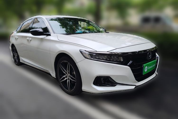 Used Honda Accord 2022 260TURBO Phantom Night · Prestige Edition Front Right 45 Deg