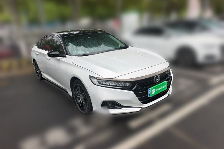 Used Honda Accord 2022 260TURBO Phantom Night · Prestige Edition Front Right 45 Deg