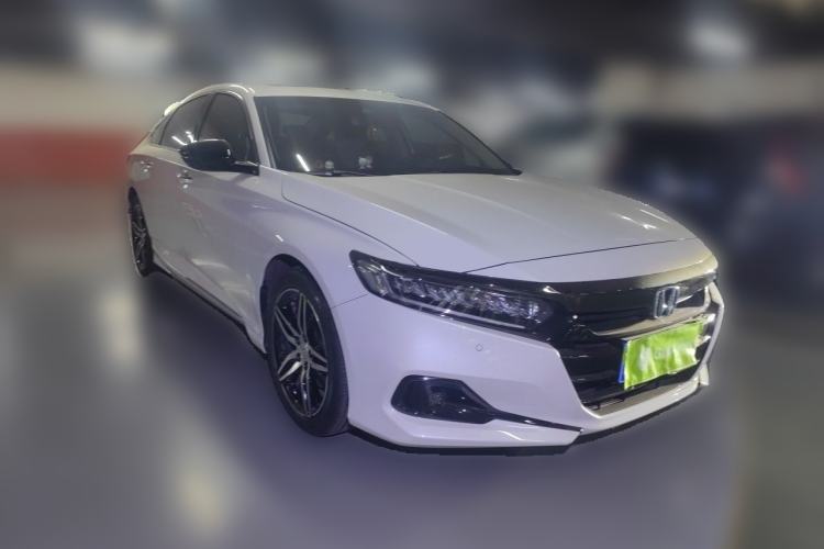 Used Honda Accord 2022 Xing·Hybrid 2.0L Phantom Night·Sharp Intelligence Edition Front Right 45 Deg