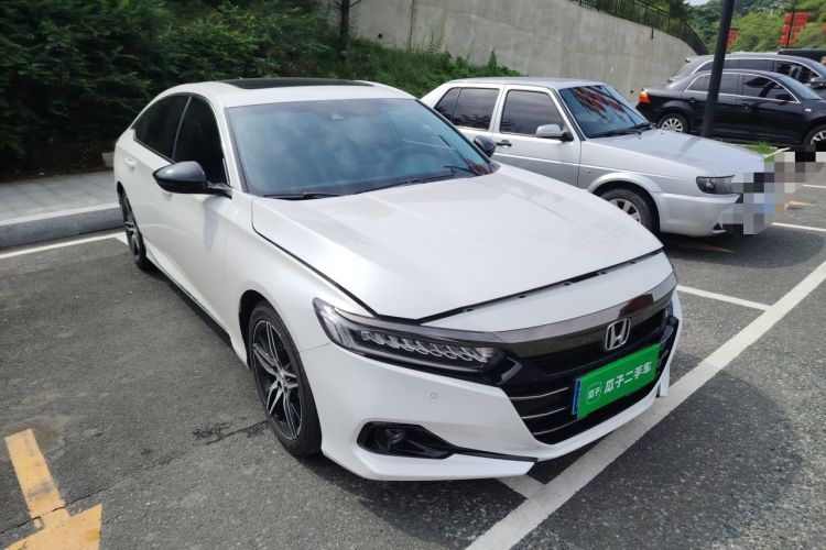Used Honda Accord 2022 260TURBO Phantom Night · Prestige Edition Front Right 45 Deg