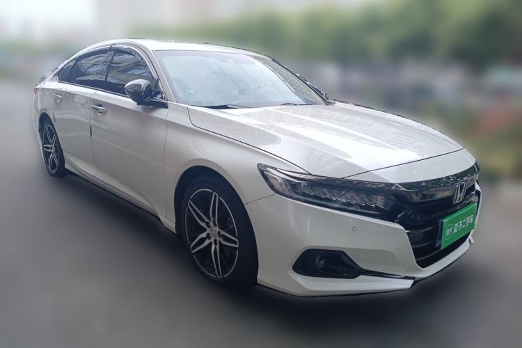 Used Honda Accord 2022 Xing·Hybrid 2.0L Phantom Night·Sharp Intelligence Edition Front Right 45 Deg