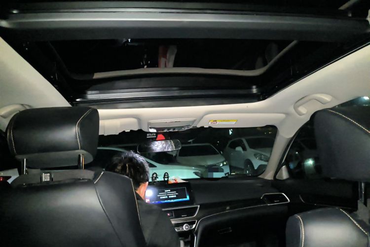 Used Honda Accord 2022 260TURBO Phantom Night · Prestige Edition Headliner